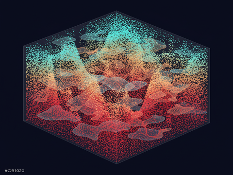 Massive energy scenario exploration point cloud