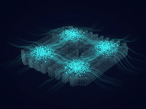 Selective mesh refinement at thermal hotspots