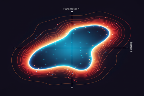Parameter space safety envelope visualization